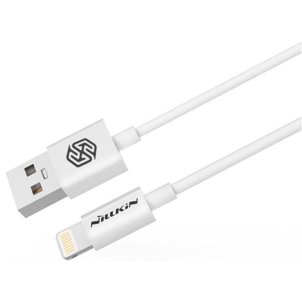 Cablu pentru telefon 20484 Nillkin USB Type-A + Lightning 1 m/ White photo 2