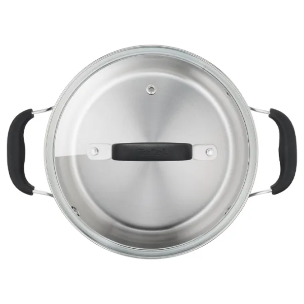 Набор кастрюль Tefal E493S674 5 л Нержавеющая сталь/ Стальной photo 2