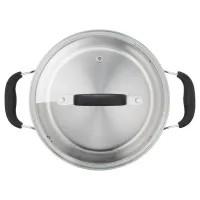 Набор кастрюль Tefal E493S674 5 л Нержавеющая сталь/ Стальной photo 2