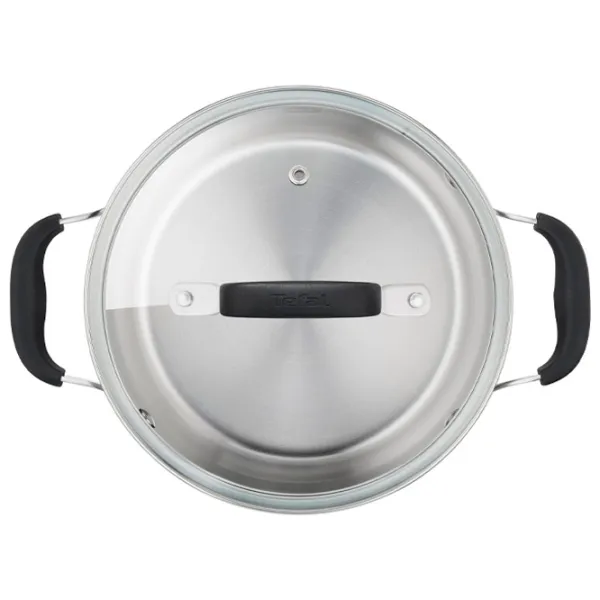 Набор кастрюль Tefal E493S674 5 л Нержавеющая сталь/ Стальной photo 3
