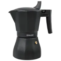 Гейзерная кофеварка Rondell RDA-994 0.45л / Алюминий / Черный photo 2