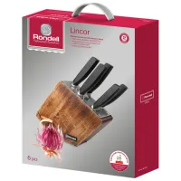 Set de cuțite Rondell RD-482 Oțel inoxidabil/ Black photo 7