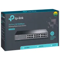 PoE Коммутатор TP-Link TL-SF1024D Черный photo 4