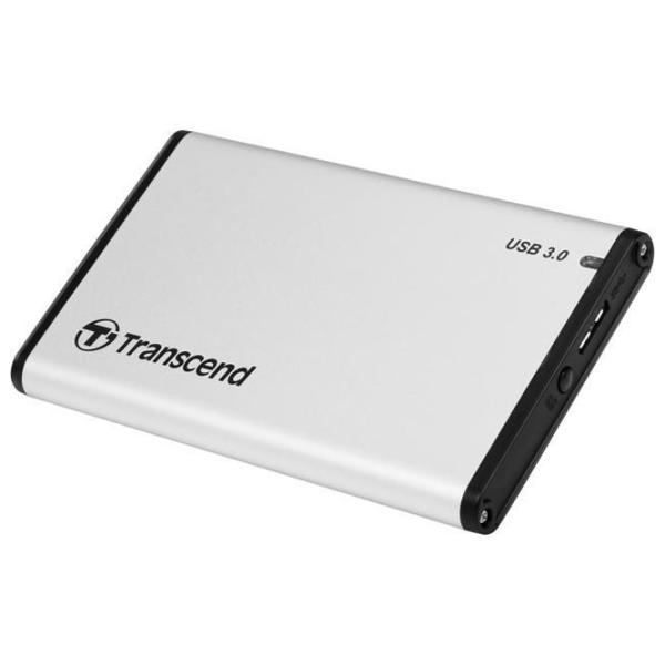 Внешний корпус для HDD и SSD Transcend StoreJet TS0GSJ25S3 USB 3.0/ Серебристый photo 3