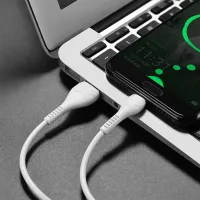 Cablu pentru telefon X37 Cool Power Hoco USB Type-A + USB Type-C 1 m/ White photo 6