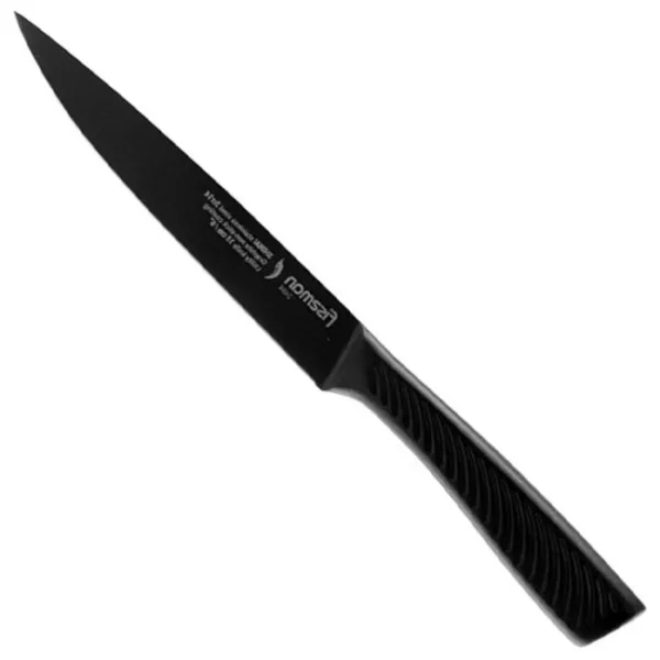 Кухонный нож Fissman 2484 Shinai Нержавеющая сталь/ Черный photo 3