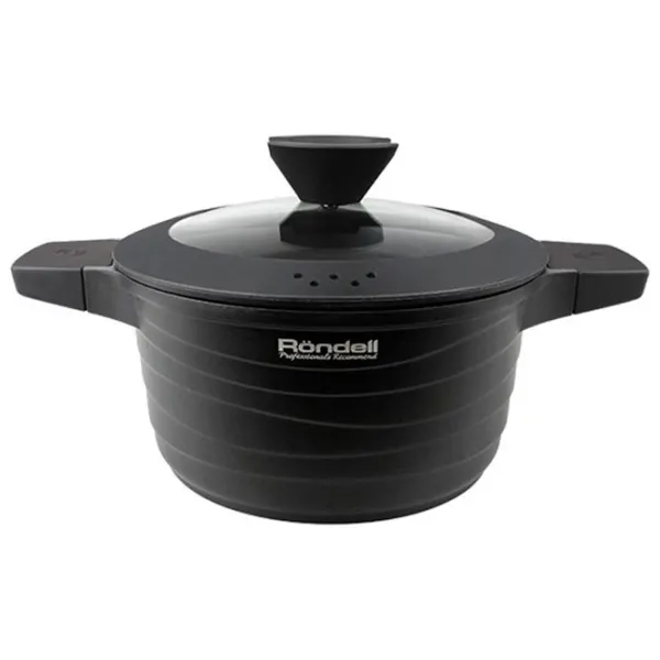 Кастрюля Rondell RDA-766 4.7 л Алюминий/ Черный photo 5