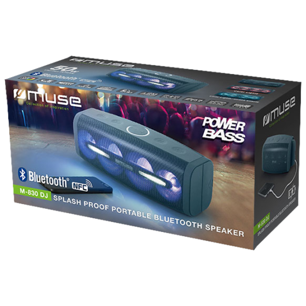 Boxă portabilă Muse M-830 DJ 50 W/ Black photo 4 Boxă portabilă Muse M-830 DJ 50 W/ Black photo 4