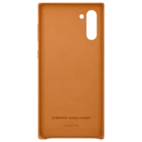Husă pentru smartphone Samsung Galaxy Note 10 Samsung/ Back/ Piele/ Camel Brown photo 3