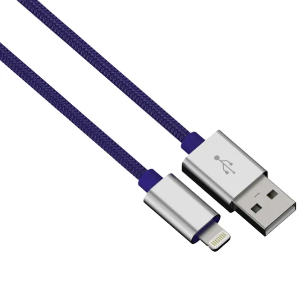 Кабель для телефона 80526 Hama USB Type-A + Lightning 1 м/ Синий photo 2