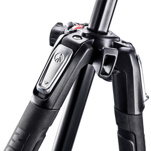 Trepied Manfrotto 190X ALU 3 KIT FLUID HEAD Foto, video/ Black photo 3