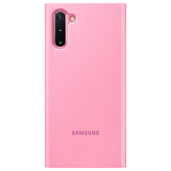 Husă pentru smartphone Samsung Galaxy Note 10 Samsung/ Flip Cover View/ PU/ Pink photo 2 Husă pentru smartphone Samsung Galaxy Note 10 Samsung/ Flip Cover View/ PU/ Pink photo 2