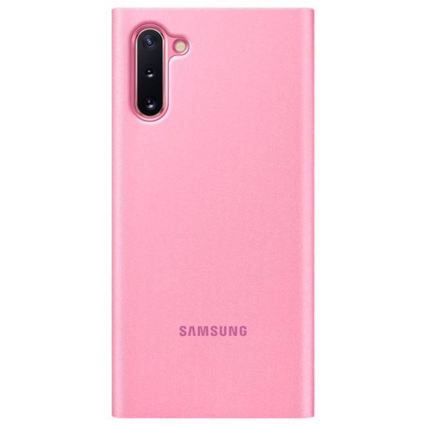 Husă pentru smartphone Samsung Galaxy Note 10 Samsung/ Flip Cover View/ PU/ Pink photo 2 Husă pentru smartphone Samsung Galaxy Note 10 Samsung/ Flip Cover View/ PU/ Pink photo 2