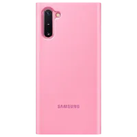Чехол для смартфона Samsung Galaxy Note 10 Samsung/ Flip Cover View/ PU/ Розовый photo 2