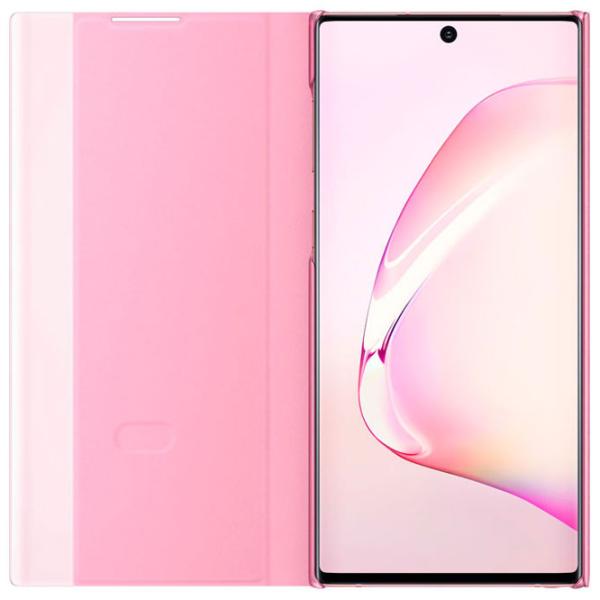 Husă pentru smartphone Samsung Galaxy Note 10 Samsung/ Flip Cover View/ PU/ Pink photo 3 Husă pentru smartphone Samsung Galaxy Note 10 Samsung/ Flip Cover View/ PU/ Pink photo 3