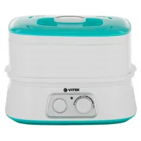Uscător de fructe și legume Vitek VT-5053 250 W/ White photo 2