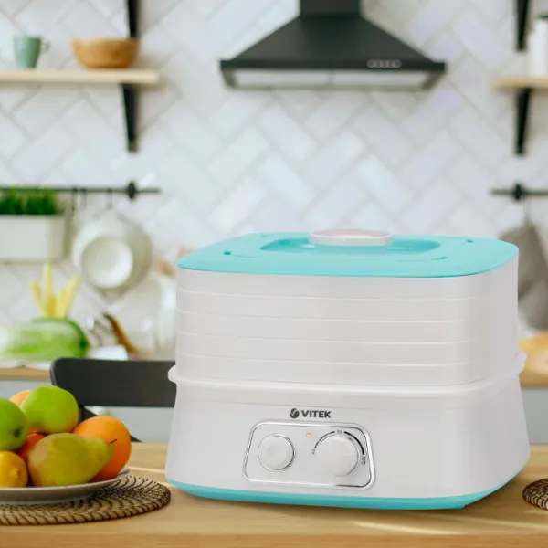 Uscător de fructe și legume Vitek VT-5053 250 W/ White photo 6