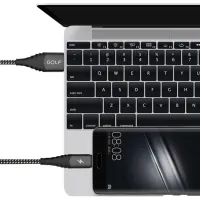 Кабель для телефона GC-67t Golf USB Type-A + USB Type-C 1 м/ Черный photo 2