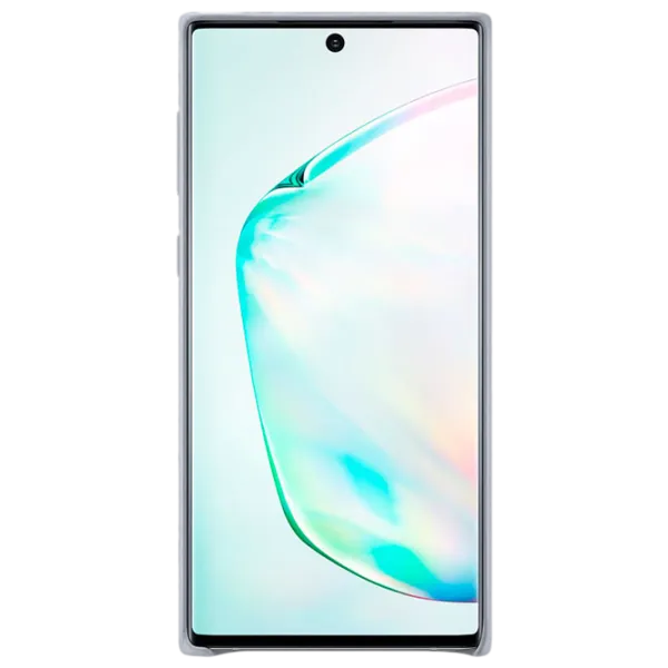 Чехол для смартфона Samsung Galaxy Note 10 Samsung/ Back/ Кожа/ Серый photo 2