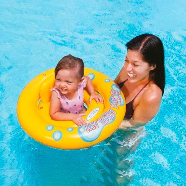 Cerc gonflabil Intex 59574 Vinil/ Yellow photo 2
