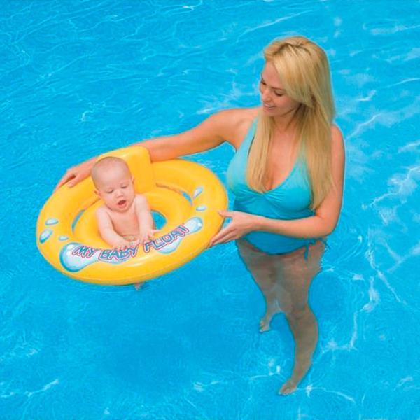 Cerc gonflabil Intex 59574 Vinil/ Yellow photo 3