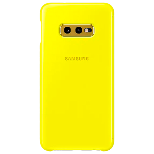 Husă pentru smartphone Samsung Galaxy S10e Samsung/ Flip Cover View/ PU/ Yellow photo 2