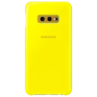 Husă pentru smartphone Samsung Galaxy S10e Samsung/ Flip Cover View/ PU/ Yellow photo 2