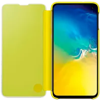 Husă pentru smartphone Samsung Galaxy S10e Samsung/ Flip Cover View/ PU/ Yellow photo 3