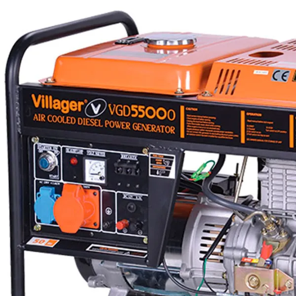 Генератор Villager VGD 5500 O 230/ 400 В Дизель/ 4.4 кВт photo 4 Генератор Villager VGD 5500 O 230/ 400 В Дизель/ 4.4 кВт photo 4