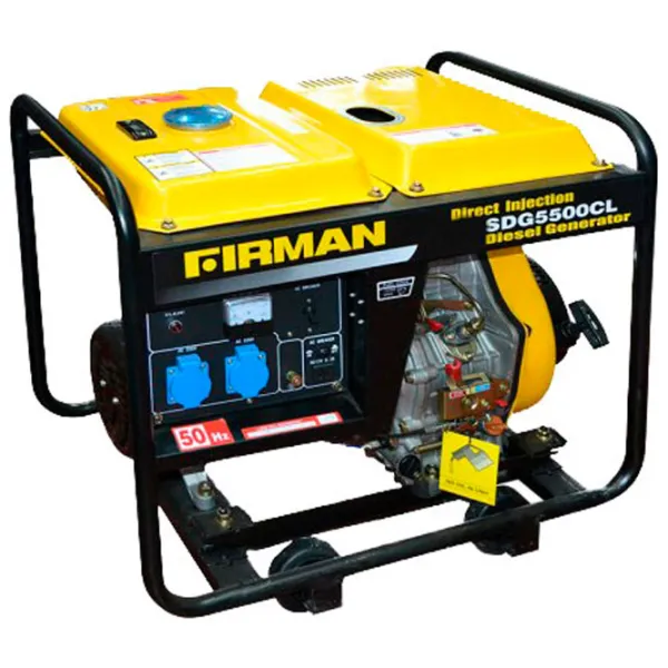 Генератор Firman SDG 5500 CL 220 - 380 В Дизель/ 4.5 кВт photo 2 Генератор Firman SDG 5500 CL 220 - 380 В Дизель/ 4.5 кВт photo 2