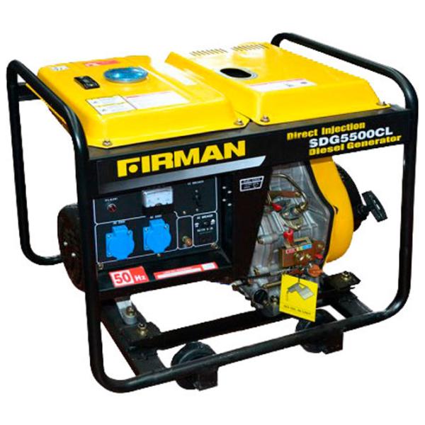 Генератор Firman SDG 5500 CL 220 - 380 В Дизель/ 4.5 кВт photo 2 Генератор Firman SDG 5500 CL 220 - 380 В Дизель/ 4.5 кВт photo 2