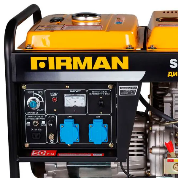 Генератор Firman SDG 5500 CL 220 - 380 В Дизель/ 4.5 кВт photo 5 Генератор Firman SDG 5500 CL 220 - 380 В Дизель/ 4.5 кВт photo 5