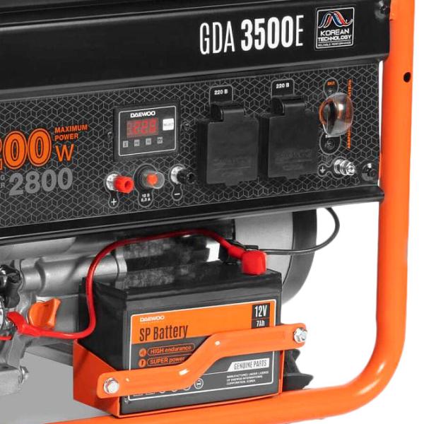 Генератор Daewoo GDA 3500E 220 В Бензин/ 2.8 кВт photo 5 Генератор Daewoo GDA 3500E 220 В Бензин/ 2.8 кВт photo 5
