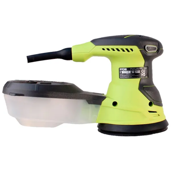 Шлифовальная машина Ryobi ROS300 Эксцентриковая/ Зелёный photo 2 Шлифовальная машина Ryobi ROS300 Эксцентриковая/ Зелёный photo 2