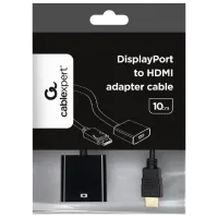 Adapter Cablexpert A-DPM-HDMIF-002 DisplayPort/ Black photo 2