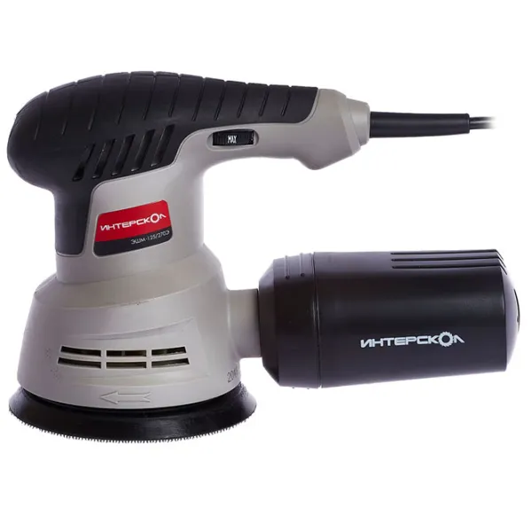 Șlefuitor Interskol ЭШМ-125/ 270Э Cu excentric/ 270 W/ Green photo 3