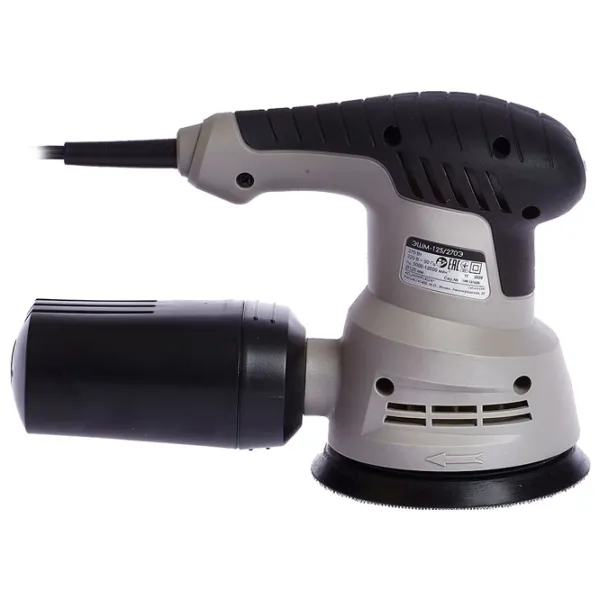 Șlefuitor Interskol ЭШМ-125/ 270Э Cu excentric/ 270 W/ Green photo 4
