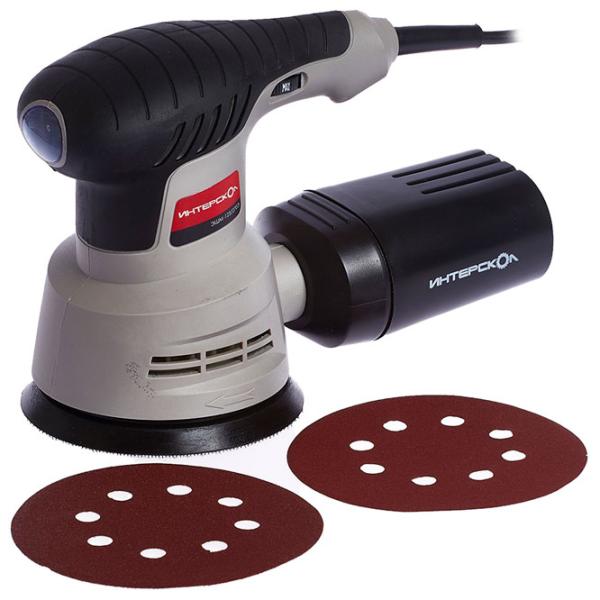 Șlefuitor Interskol ЭШМ-125/ 270Э Cu excentric/ 270 W/ Green photo 7