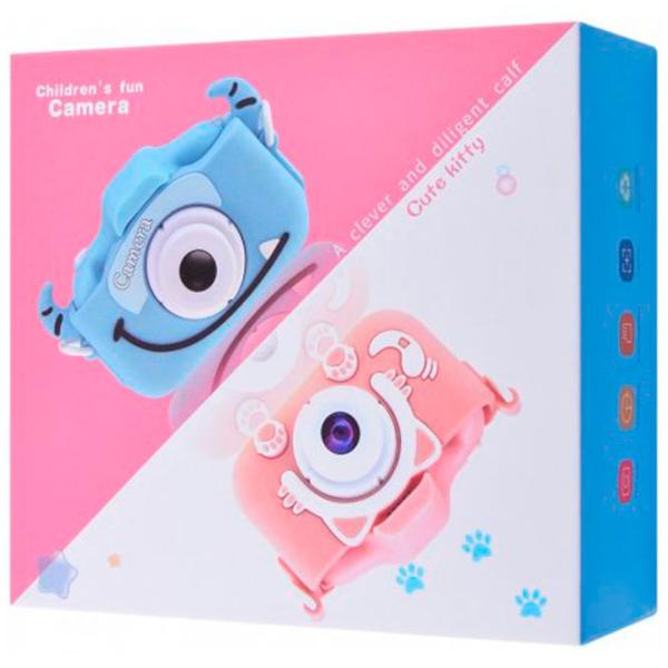 Cameră foto STR Cartoon Monster 3+/ Pink photo 3