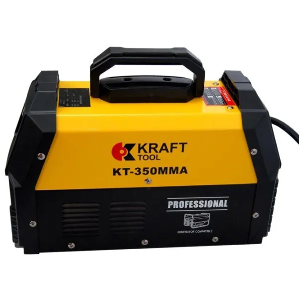 Aparat de sudat Kraft Tool KT350MMA 230 V cu electrod (MMA) photo 3