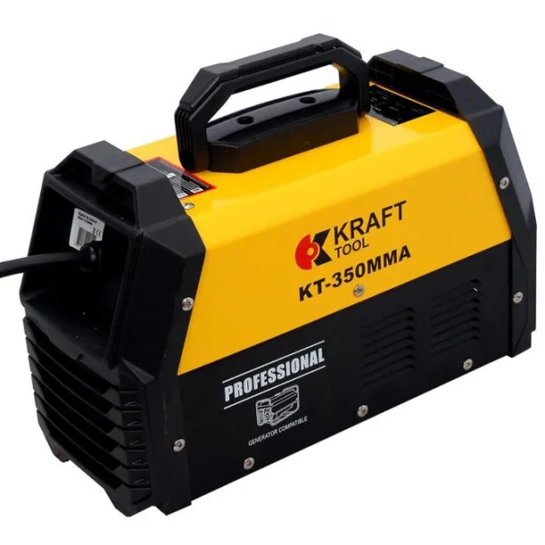 Aparat de sudat Kraft Tool KT350MMA 230 V cu electrod (MMA) photo 6
