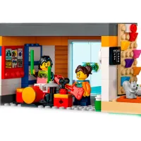 Constructor pentru copii LEGO Zi de școală Școală/ Multicolor photo 4