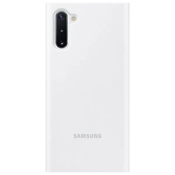 Чехол для смартфона Samsung Galaxy Note 10 Samsung/ Flip Cover View/ PU/ Белый photo 2