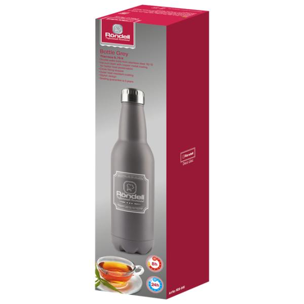 Термобутылка Rondell Bottle RDS-841 Серый 0.75л photo 2