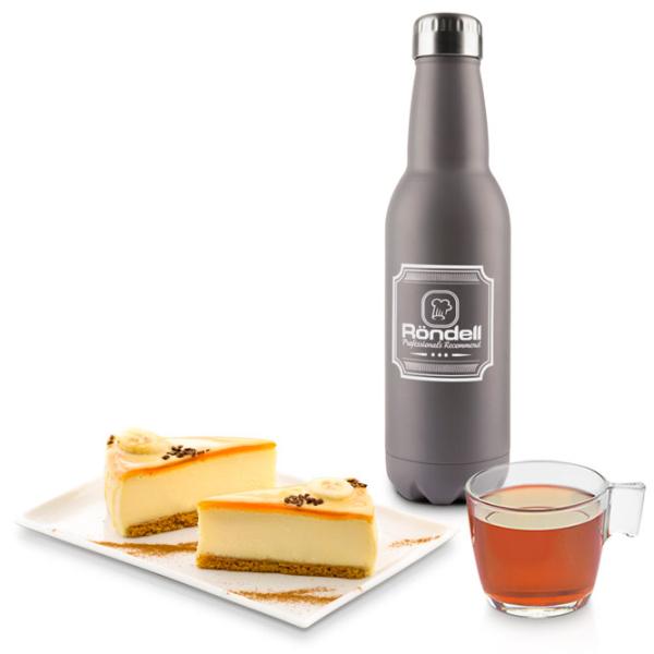 Термобутылка Rondell Bottle RDS-841 Серый 0.75л photo 5