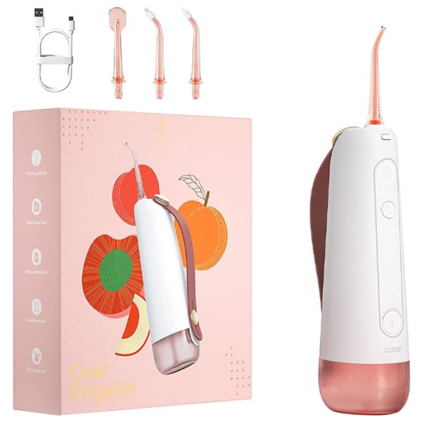 Irigator bucal Oclean W10 Pink Cu apă sub presiune / Pink photo 5