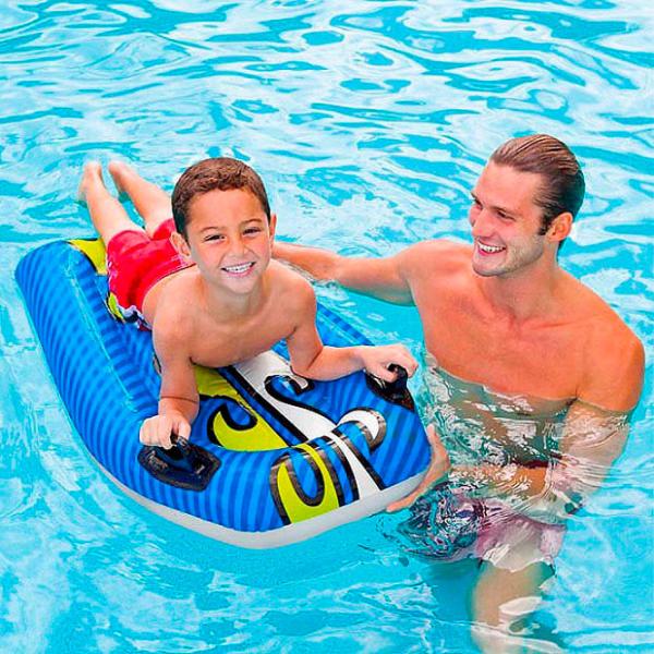 Saltea gonflabilă Intex 58165 Vinil/ Multicolor photo 3