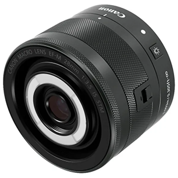 Obiectiv Canon EF-M 28 mm f/ 3.5 Macro IS STM Black photo 3 Obiectiv Canon EF-M 28 mm f/ 3.5 Macro IS STM Black photo 3