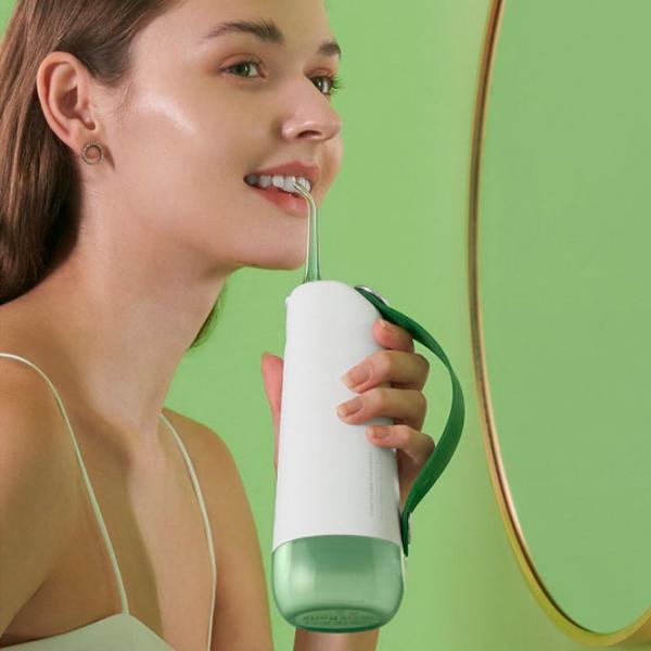 Irigator bucal Oclean W10 Green Cu apă sub presiune / Green photo 5
