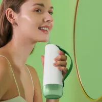 Irigator bucal Oclean W10 Green Cu apă sub presiune / Green photo 5